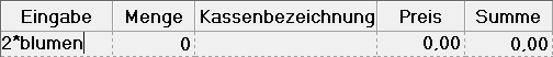 Variante 2: Menge * Suchbegriff